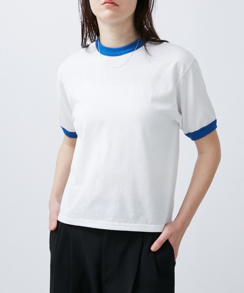 tシャツ 「LAMRONS」RINGER SHORT TEE レディース メンズ M TO R tシャツ 「LAMRONS」RINGER SHORT TEE レディース メンズ