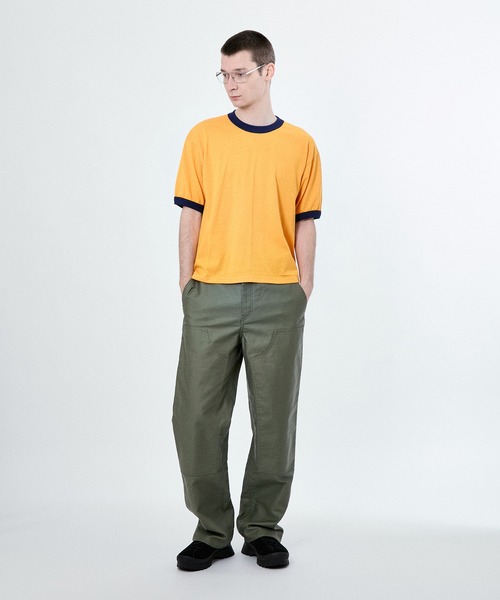 LAMRONS】RINGER SHORT TEE（Tシャツ/カットソー）｜M TO R