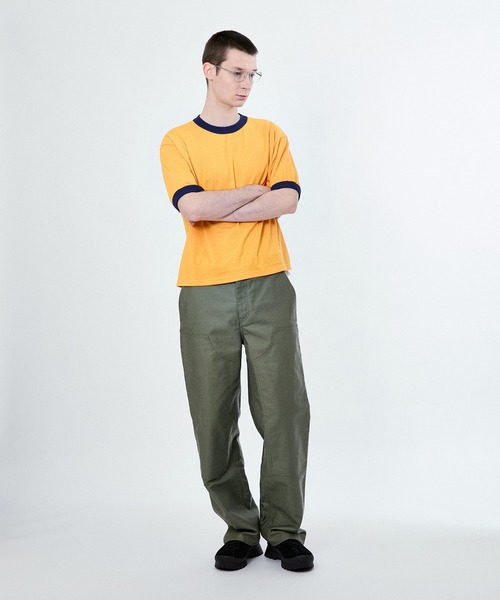 LAMRONS】RINGER SHORT TEE（Tシャツ/カットソー）｜M TO R