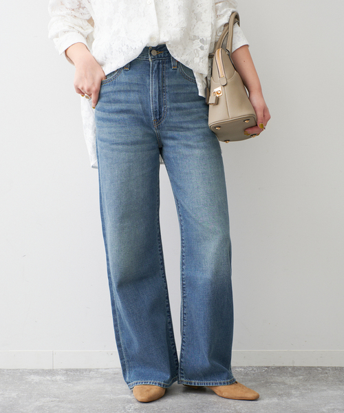 LEVI'S/リーバイス S*S 別注SMU RIBCAGE WIDE LEG（デニムパンツ