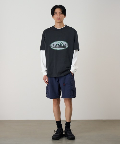 Gramicci(グラミチ)の「NYLON EXPLORER CARGO SHORT|ナイロンエクスプローラーカーゴショーツ(その他パンツ・メンズ・アイボリー/ダークネイビー/ブラック/パープル/ダークブラウン/ダークオリーブ/オレンジ系その他/ネイビー系1/ベージュ系その他/チョコ/オリーブ・M/L/XL/XXL/S)」の21枚目の写真