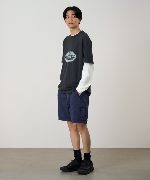 Gramicci(グラミチ)の「NYLON EXPLORER CARGO SHORT|ナイロンエクスプローラーカーゴショーツ(その他パンツ・メンズ・アイボリー/ダークネイビー/ブラック/パープル/ダークブラウン/ダークオリーブ/オレンジ系その他/ネイビー系1/ベージュ系その他/チョコ/オリーブ・M/L/XL/XXL/S)」の22枚目の写真