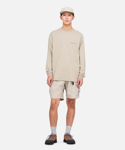 Gramicci(グラミチ)の「NYLON EXPLORER CARGO SHORT|ナイロンエクスプローラーカーゴショーツ(その他パンツ・メンズ・アイボリー/ダークネイビー/ブラック/パープル/ダークブラウン/ダークオリーブ/オレンジ系その他/ネイビー系1/ベージュ系その他/チョコ/オリーブ・M/L/XL/XXL/S)」の19枚目の写真