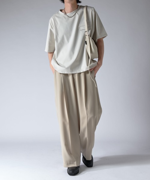 Lui's(ルイス)の「CRESCENT MOON 2WAY SHOULDER BAG(ショルダーバッグ・メンズ・ホワイト系その他/チャコールグレー/ブラック・FREE)」の11枚目の写真