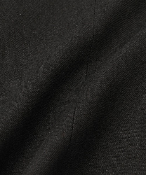 ADAM ET ROPE'（アダムエロペ）の「リネンジレ（ベスト・レディース・ブラック/ベージュ・FREE）」の4枚目の写真