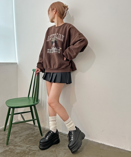 attagirl(アタガール)の「厚底ブラックスニーカー(スニーカー・レディース・ブラック・S/M/L/LL/3L)」の10枚目の写真