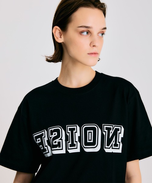 tシャツ 「ユニセックス」カレッジロゴオーバーサイズTEE レディース ユニセックス》カレッジロゴオーバーサイズTEE（Tシャツ