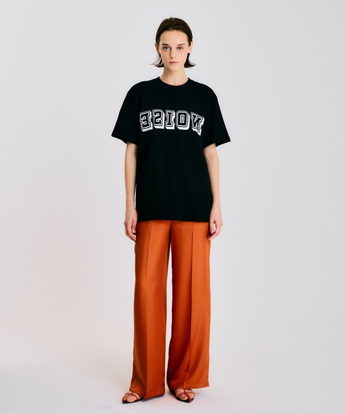 ユニセックス》カレッジロゴオーバーサイズTEE（Tシャツ
