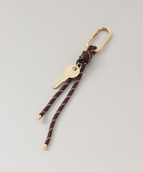 SLOBE IENA（スローブイエナ）の「《追加》SLOBE パラコードチャーム（キーホルダー・レディース・グリーン/ブラウン・FREE）」の5枚目の写真