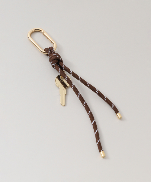 SLOBE IENA（スローブイエナ）の「《追加》SLOBE パラコードチャーム（キーホルダー・レディース・グリーン/ブラウン・FREE）」の6枚目の写真