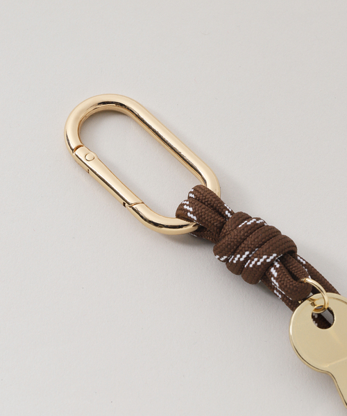 SLOBE IENA（スローブイエナ）の「《追加》SLOBE パラコードチャーム（キーホルダー・レディース・グリーン/ブラウン・FREE）」の7枚目の写真