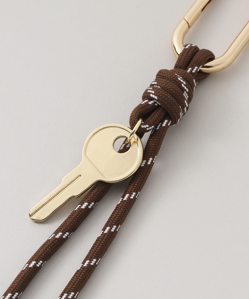 SLOBE IENA（スローブイエナ）の「《追加》SLOBE パラコードチャーム（キーホルダー・レディース・グリーン/ブラウン・FREE）」の9枚目の写真