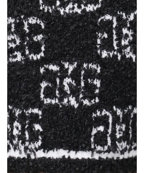 GYDA（ジェイダ）の「Symmetry GYDA パイルニットトップス（ニット/セーター・レディース・オフホワイト/ブラック/スカイブルー・FREE）」の22枚目の写真