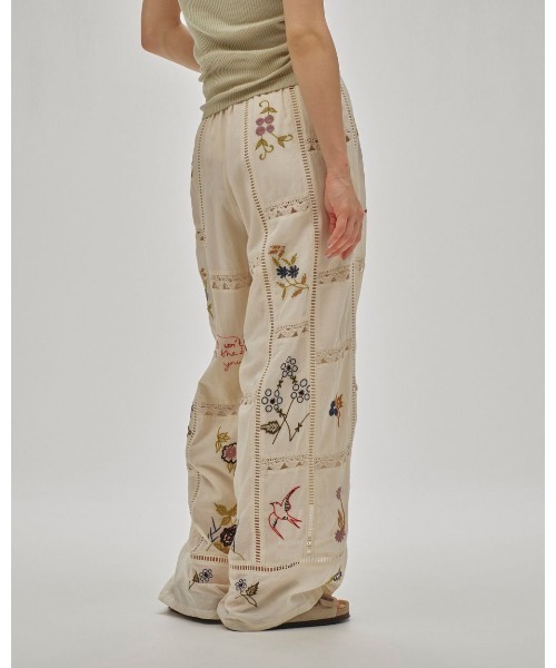 TODAYFUL（トゥデイフル）の「TODAYFUL Embroidery Patchwork Trousers