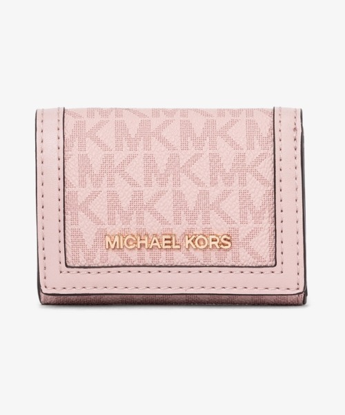JET SET TRAVEL トライフォールド ジップウォレット エクストラスモール - MKシグネチャー