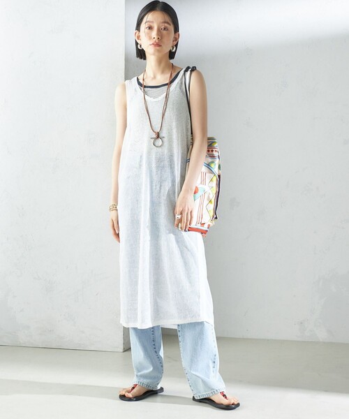 REMME（レメ）の「REMME:コード フリップ フロップ サンダル（サンダル・レディース・ブラウン/レッド・38/36/37）」の9枚目の写真