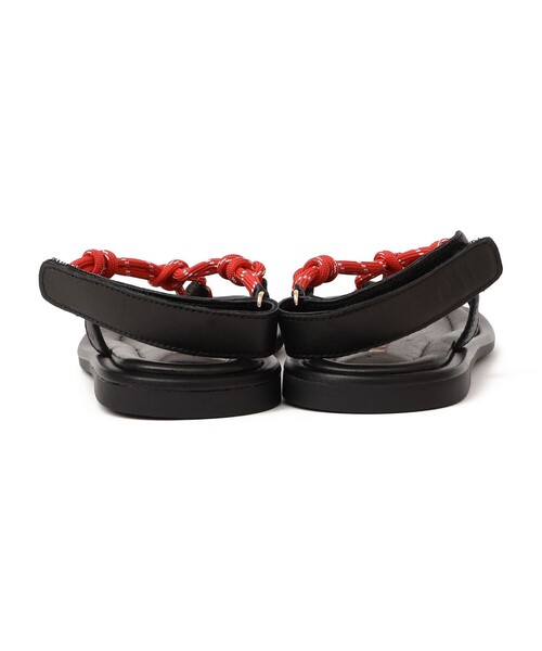 REMME（レメ）の「REMME:コード フリップ フロップ サンダル（サンダル・レディース・ブラウン/レッド・38/36/37）」の15枚目の写真