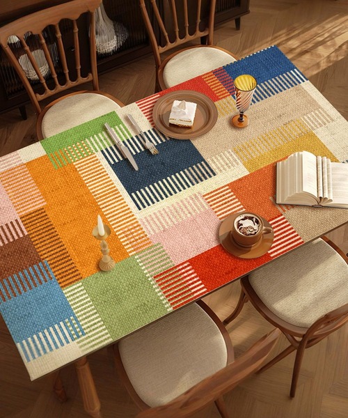 aimoha（アイモハ）の「アブストラクトアート テーブルマット（ランチョンマット/テーブルウェア・レディース・その他1/その他2/その他3/その他4・FREE）」の2枚目の写真