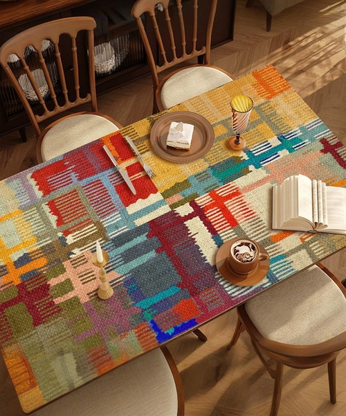 aimoha（アイモハ）の「アブストラクトアート テーブルマット（ランチョンマット/テーブルウェア・レディース・その他1/その他2/その他3/その他4・FREE）」の3枚目の写真