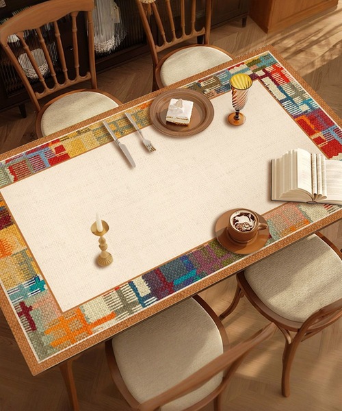 aimoha（アイモハ）の「アブストラクトアート テーブルマット（ランチョンマット/テーブルウェア・レディース・その他1/その他2/その他3/その他4・FREE）」の4枚目の写真