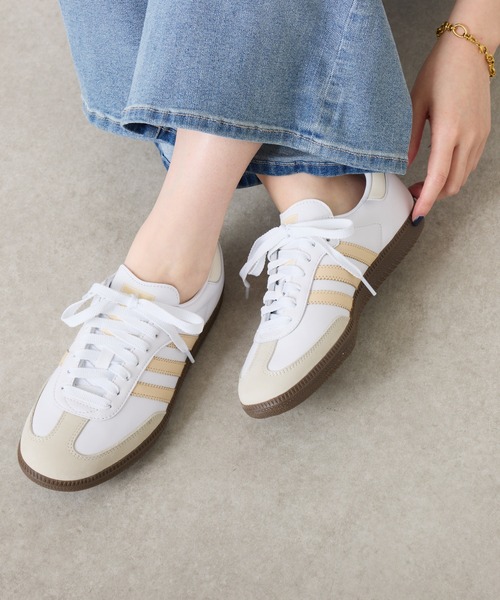 【adidas】SAMBA OG SHOES★夏のカジュアルスタイルに!! SAMBA 2024年春夏新作♪ adidas【アディダス】 OG レディース