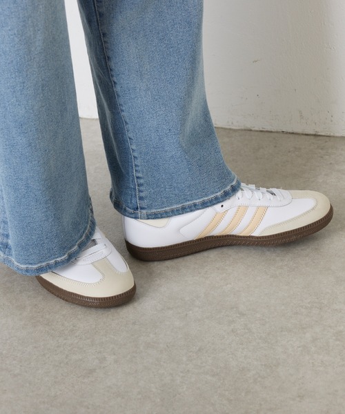 COLLAGE GALLARDAGALANTE（コラージュガリャルダガランテ）の「adidas/SAMBA OG W（スニーカー・レディース・ホワイト・23.5cm/24.5cm/24cm）」の6枚目の写真