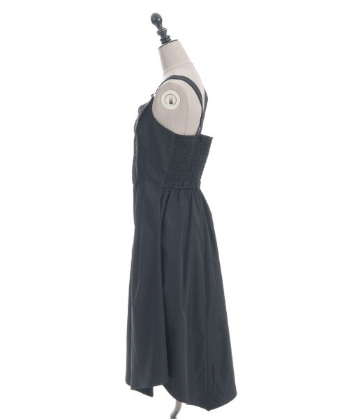 axes femme(アクシーズファム)の「ベルトデザインイレヘムジャンパースカート(ジャンパースカート・レディース・ブラック/ワイン/サックスブルー・FREE)」の22枚目の写真