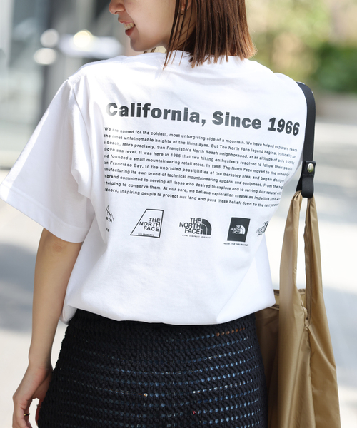THE NORTH FACE(ザノースフェイス)の「【THE NORTH FACE/ ザノースフェイス】S/S Historical Logo T:Tシャツ(Tシャツ/カットソー・レディース・ブラック/ホワイト×ホワイト・MEDIUM)」の11枚目の写真