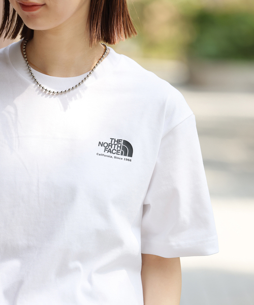 THE NORTH FACE(ザノースフェイス)の「【THE NORTH FACE/ ザノースフェイス】S/S Historical Logo T:Tシャツ(Tシャツ/カットソー・レディース・ブラック/ホワイト×ホワイト・MEDIUM)」の12枚目の写真