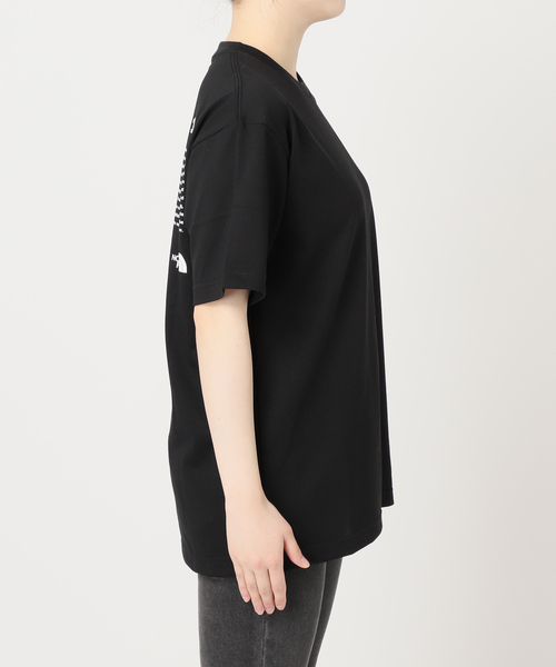 THE NORTH FACE(ザノースフェイス)の「【THE NORTH FACE/ ザノースフェイス】S/S Historical Logo T:Tシャツ(Tシャツ/カットソー・レディース・ブラック/ホワイト×ホワイト・MEDIUM)」の16枚目の写真