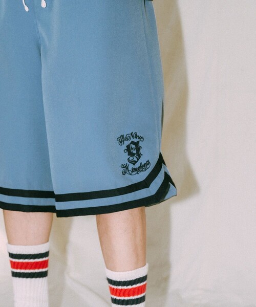 NineMicrophones(ナインマイクロフォンズ)の「GAME SHORTS(その他パンツ・メンズ・ブルー/ブラック・LARGE/MEDIUM/X-LARGE)」の13枚目の写真