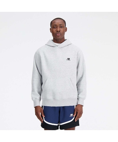 New Balance Hoops Lined Sweat Hoodie — утепленная толстовка New Balance Hoops с подкладкой