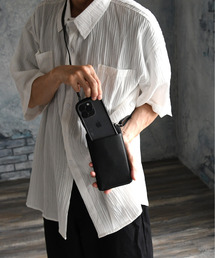 FVLMEN（フルメン）の「【neos】合成皮革 ショルダー ミニウォレット ポーチ（ポーチ）」