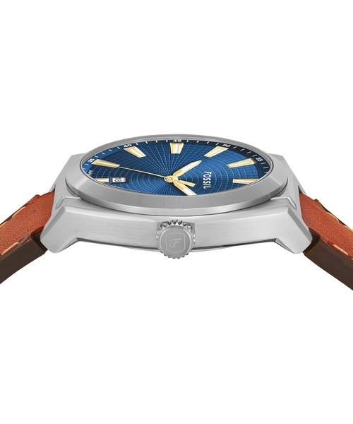 FOSSIL(フォッシル)の「フォッシル 腕時計 メンズ アナログ レザー FS6115(アナログ腕時計・メンズ・ブラウン・FREE)」の4枚目の写真