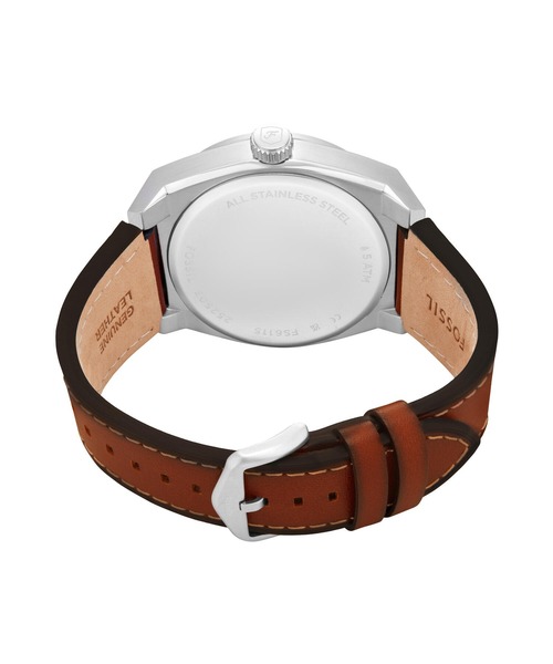 FOSSIL(フォッシル)の「フォッシル 腕時計 メンズ アナログ レザー FS6115(アナログ腕時計・メンズ・ブラウン・FREE)」の3枚目の写真