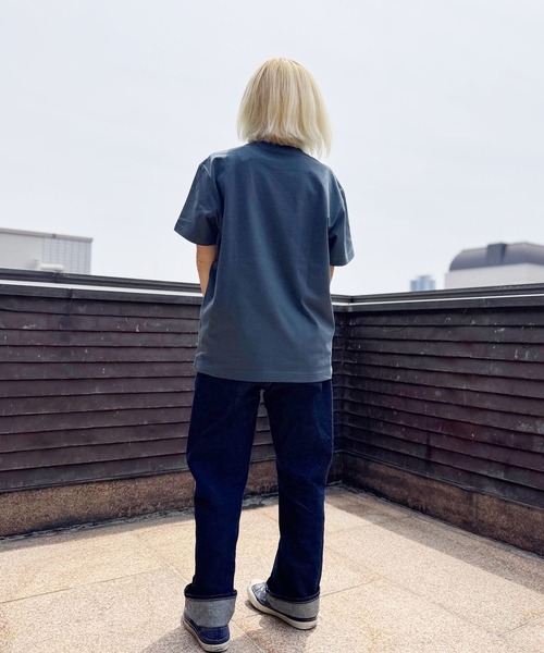 SNOOPY×OLD BETTY'S(スヌーピーカケルオールドベティーズ)の「スヌーピー【SNOOPY】organic cotton T-shirts(SNOOPY)(Tシャツ/カットソー・レディース・ブラック/オフホワイト/ダークネイビー・M/L/XL/XX-LARGE)」の5枚目の写真
