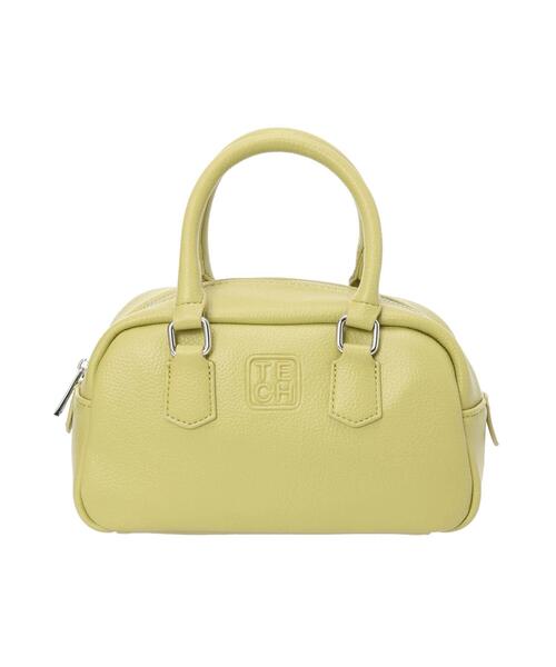 Te chichi（テチチ）の「エンボスロゴミニボストン《2025summer catalog item》（ハンドバッグ・レディース・グリーン/オフホワイト/チャコールグレー・F）」の14枚目の写真