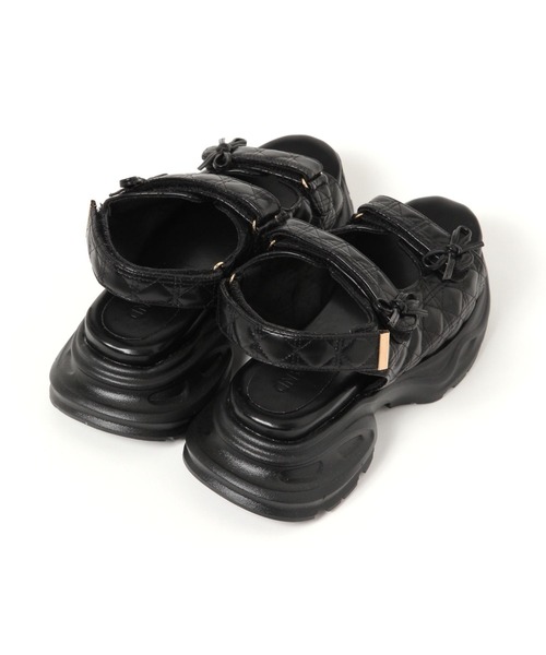 3.3 Field Trip （3.3フィールドトリップ）の「3.3 Field Trip／キルティング2　ベルトサンダル（サンダル・レディース・その他8/ブラック・SMALL/MEDIUM/LARGE）」の9枚目の写真