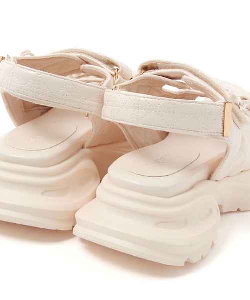 3.3 Field Trip （3.3フィールドトリップ）の「3.3 Field Trip／キルティング2　ベルトサンダル（サンダル・レディース・その他8/ブラック・SMALL/MEDIUM/LARGE）」の17枚目の写真