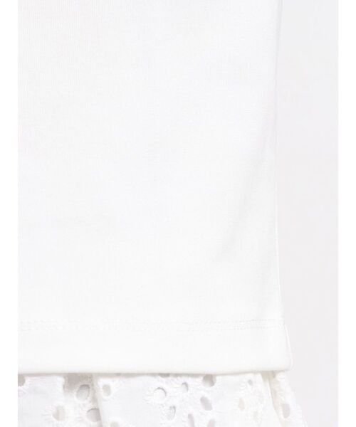 dazzlin(ダズリン)の「ロゴアートTシャツ(Tシャツ/カットソー・レディース・オフホワイト/グレー/ブラック/ピンク/オレンジ/グリーン/ブルー・FREE)」の9枚目の写真