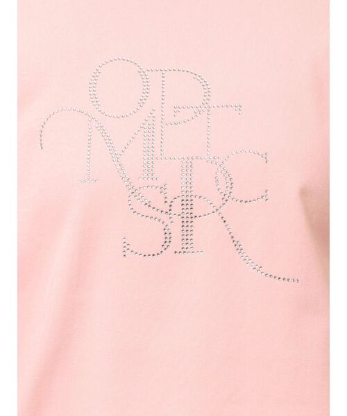 dazzlin(ダズリン)の「ロゴアートTシャツ(Tシャツ/カットソー・レディース・オフホワイト/グレー/ブラック/ピンク/オレンジ/グリーン/ブルー・FREE)」の14枚目の写真