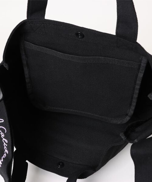 VIBGYOR(ヴィブジョー)の「urbanfemine./A4収納 くま キャンバストートバッグ U7237(トートバッグ・レディース・ブラック/ホワイト・FREE)」の15枚目の写真