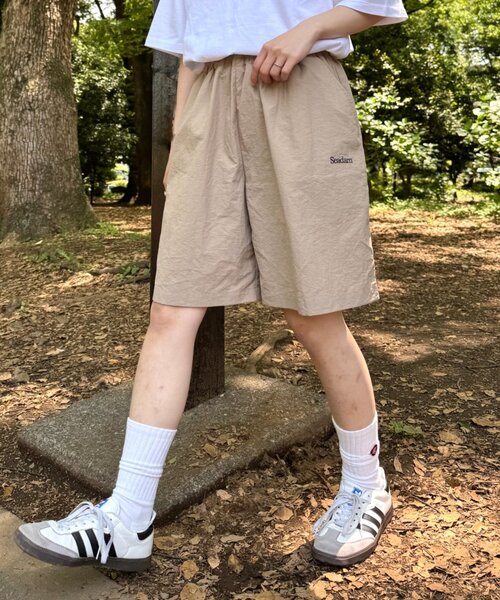 SEADAM（シーダム）の「【SEADAM】〈UNISEX〉撥水ナイロンショートパンツ（その他パンツ・メンズ・ブラック/オリーブ/チャコールグレー/ベージュ・MEDIUM/LARGE）」の3枚目の写真