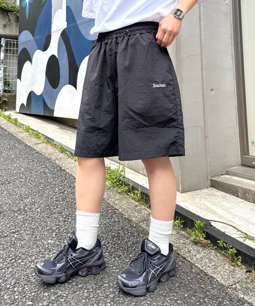 SEADAM（シーダム）の「【SEADAM】〈UNISEX〉撥水ナイロンショートパンツ（その他パンツ・メンズ・ブラック/オリーブ/チャコールグレー/ベージュ・MEDIUM/LARGE）」の10枚目の写真