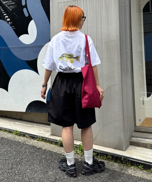 SEADAM（シーダム）の「【SEADAM】〈UNISEX〉撥水ナイロンショートパンツ（その他パンツ・メンズ・ブラック/オリーブ/チャコールグレー/ベージュ・MEDIUM/LARGE）」の15枚目の写真