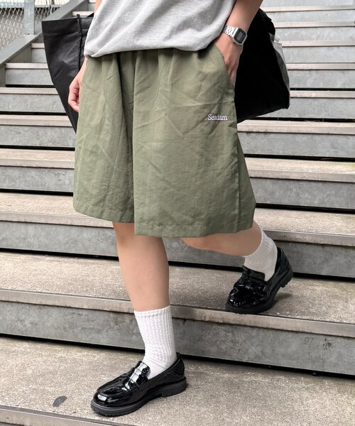 SEADAM（シーダム）の「【SEADAM】〈UNISEX〉撥水ナイロンショートパンツ（その他パンツ・メンズ・ブラック/オリーブ/チャコールグレー/ベージュ・MEDIUM/LARGE）」の20枚目の写真