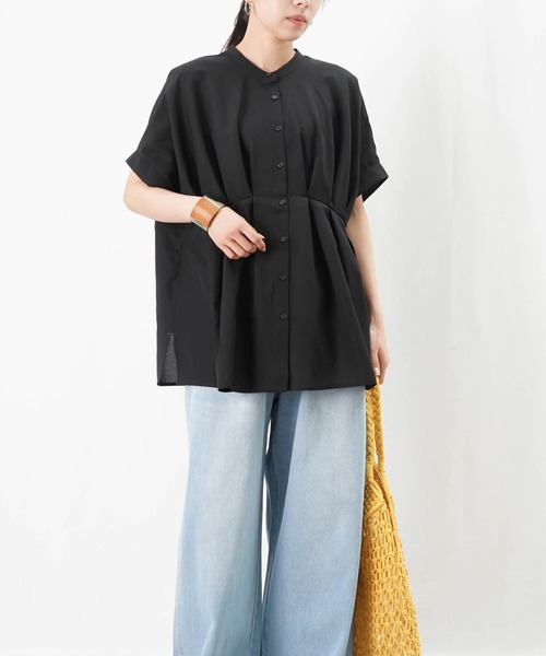 LUCA  定価3万　LADY LUCK LUCA ダッフル　オフホワイト セール】LC/LLL 2WAYタックブラウス（シャツ/ブラウス）｜LUCA