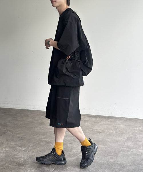 CPCM（シーピーシーエム）の「【フェス3点セット】ストレッチナイロンセットアップ（セットアップ・レディース・ブラック/カーキ/ネイビー・MEDIUM/LARGE）」の12枚目の写真