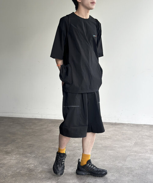 CPCM（シーピーシーエム）の「【フェス3点セット】ストレッチナイロンセットアップ（セットアップ・レディース・ブラック/カーキ/ネイビー・MEDIUM/LARGE）」の17枚目の写真