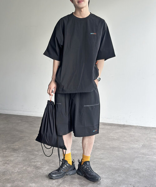 CPCM（シーピーシーエム）の「【フェス3点セット】ストレッチナイロンセットアップ（セットアップ・レディース・ブラック/カーキ/ネイビー・MEDIUM/LARGE）」の18枚目の写真